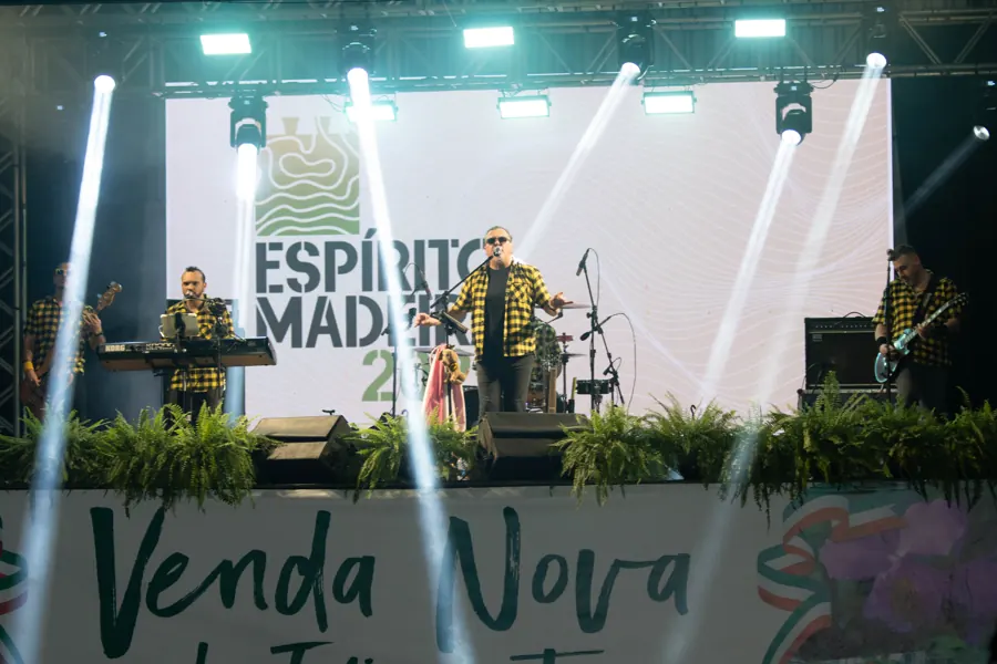 Show no palco principal do Espírito Madeira 2025